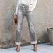 Cross-Border European And American Hot-Selling Jeans For Women, Straight-Leg Stretch 2025 New Style, Elegant Commuter_ecoleips.com