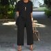 Women's European American Style Three Piece Set Simple Casual Cardigan Jacket Round Neck Sleeveless Vest Straight Leg Trousers_ecoleips.com