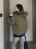 girl 2025 Winter New Korean Style Couple Down Cotton Jacket For Women, Thickened, Petite, American Retro Parka_ecoleips.com