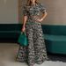Women's Elegant Button-Up Blouse And Flared Pants Set Casual Chic Outfit Size Inclusive S-3XL 10 Colors_ecoleips.com