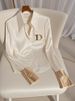 New Fashion Royal Sister Style Suit For Women Age-Reducing Loose Shirt High Waist Versatile Skirt Two-piece Set_ecoleips.com