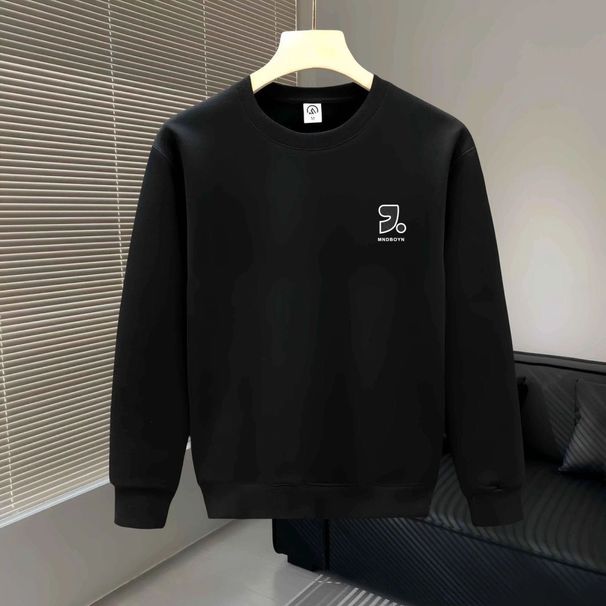 FW25 Matching Couple Cotton Crew Neck Sweatshirt - His & Hers_ecoleips.com