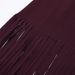 Elegant Pearl-Embellished High-Neck Sleeveless Knit Dress With Waist Accent & Fringe Detail Versatile Styling_ecoleips.com