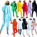 Women's Fashion Print Loose Long Hoodie + Pantsuit_ecoleips.com