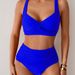 Women's High-Waist Bikini Set – Sexy Swimwear With Removable Padding (S-2XL, 11 Colors)_ecoleips.com