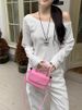 Women's Clothing Pure Desire One Shoulder White Angled Shoulder Long Sleeved T Shirt Female Loose Bottoming Shirt Lazy Chic Beautiful Top_ecoleips.com