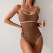 Women's Clothing New Swimsuit Women's Fashion Quick Drying Sports One Piece Swimsuit_ecoleips.com