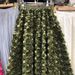 Women's High-Waisted A-Line Midi Skirt French Style Mesh Floral Print Spring New Heavy Duty Three-Dimensional Skirt For Ladies_ecoleips.com