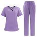 Women's Clothing Color Matching New Hand Washing Clothes Work Clothes Nurse Clothes Medical Uniforms Hospital Dental Clinic Work Uniforms_ecoleips.com
