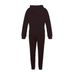 Women's Hip Hop Street Style Hoodie And Sweatpants Set Casual Cartoon Bear Print Loose Fit Warm Autumn Winter Clothing_ecoleips.com