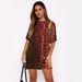 Xiyin Hot-Selling Cross-Border In-Stock Wholesale European And American V-Neck Sequin Loose Elegant Exquisite Two-Way_ecoleips.com