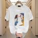 Men And Women Casual Loose Round Neck High-quality Short-sleeved T-shirt XS-2XL_ecoleips.com