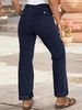 Women's Stretch Solid Color Straight Leg Jeans Casual Long Pants European American Style Spring New Arrival Cotton Denim_ecoleips.com