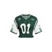 Summer Slim Fit Sports Uniform Top for Women Sexy Patchwork Satin Short Sleeve Hot Girl Design European And American Style_ecoleips.com