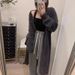 Cloud-Touch Cardigan – Oversized Longline V-Neck Knit Coat In Faux Mink Texture (6 Versatile Colors)_ecoleips.com