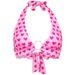 Women's Clothing New Love Print Suspenders Sexy Lace Up Vest Backless Beach Tops For Women_ecoleips.com
