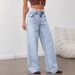 K New Women's Straight Leg Jeans For Jeans_ecoleips.com