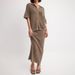 Women's Clothing Spring And Summer New Casual Skirt Fashion Hollow Fishnet Knitted Shirt Long Skirt Female_ecoleips.com
