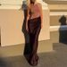 Women's Patchwork Hollow Dress round Neck Sleeveless Slim Fit Fashion Spring/Summer New Style European American Cross Border Wholesale_ecoleips.com