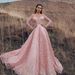Women's Clothing summer new women's sexy hollow shoulder embroidered wedding dress big swing dress_ecoleips.com