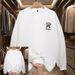 FW25 Matching Couple Cotton Crew Neck Sweatshirt - His & Hers_ecoleips.com