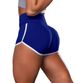 Women's Clothing High Waist Workout Shorts Sexy Lifting Running Shorts With Soft Milk Silk Fabric, Elastic & Breathable - S-XXXL (Black/Blue/Wine/More_ecoleips.com