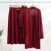 Women's Knitted Cardigan Turtleneck Vest Skirt Set Loose Fit 3-Piece Outfit For Autumn Winter_ecoleips.com