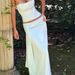Women's 2 Piece Sexy Strapless Lace Up Top And Bodycon Pencil Skirt Set – Elegant Slim Fit Party Outfit_ecoleips.com