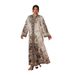 Elegant Middle Eastern Inspired Maxi Dress With Embroidery & Crystal Accents – A-Line Long Sleeve Evening Gown For Parties & Special Occasions_ecoleips.com