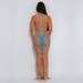 Sheer Mesh Bodycon Dress With Crystal Embroidery – High Neck Sleeveless Evening Gown_ecoleips.com