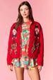 Women's Clothing Women's Christmas Long Sleeve Cotton Coat With 3D Bow & Soldier Print – Cozy Winter Outerwear For Holiday Season_ecoleips.com