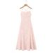 European American Women's Fashion Wholesale Jacquard Sexy Slim-fit Strap Dress With Open Back And Tie Design Long Gown_ecoleips.com