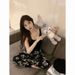 Women's Heavyweight Casual Straight Leg Pants Digital Print Summer New American Style Versatile Slimming Trendy for Men_ecoleips.com