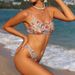 Women's Clothing Bikini Swimsuit Sexy Bikini Small Chest Tube Top Split Swimsuit Female_ecoleips.com