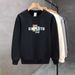 FW25 Matching Couple Cotton Crew Neck Sweatshirt - His & Hers_ecoleips.com