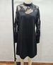 Women's Fashion Pullover Midi Skirt Dress Embroidered Lace Long Sleeved Spring Autumn_ecoleips.com
