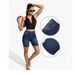 Summer Dark Washed Women's Denim Shorts Mid Rise Slim Fit Frayed Edge Versatile Five Point Style For Women_ecoleips.com