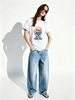 Women Retro Sunset Skeleton Drinking Beer Graphic T-Shirt Funny Beer Lover Quote Short Sleeve Casual Streetwear Tee_ecoleips.com