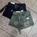 High-waisted A-word Denim Shorts Spice Girls Skinny High-waisted Hip-lifting Tights Hot Pants 3356_ecoleips.com