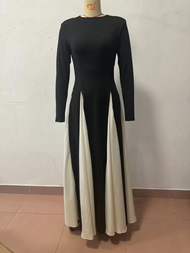 Women's Clothing New Personality Fashion Temperament Elegant Sexy Backless Slim Evening Dress_ecoleips.com