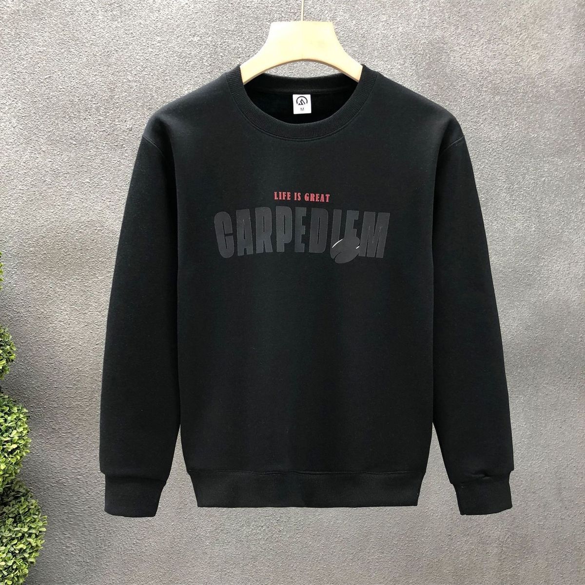 FW25 Matching Couple Cotton Crew Neck Sweatshirt - His & Hers_ecoleips.com
