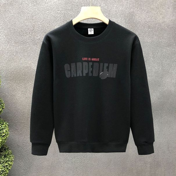 FW25 Matching Couple Cotton Crew Neck Sweatshirt - His & Hers_ecoleips.com