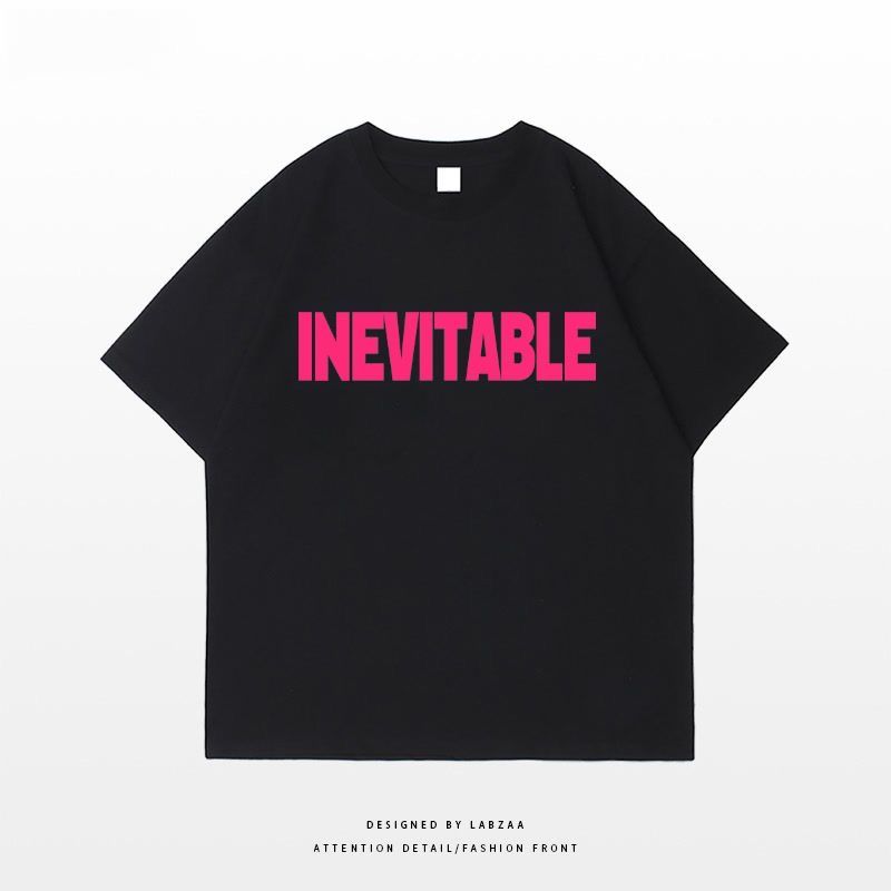 women's High-quality Round-neck Pullover Short-sleeved T-shirt_ecoleips.com