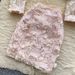 Luxury Embellished Sequin & Beaded Cardigan Set With Mini Skirt - Elegant Office Wear For Women | Pink & Beige | S/M/L/Xl_ecoleips.com