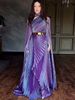 Modest Evening Dress Retro Elegant Long Sleeved Rhinestone Dress For Women Spring Fashion Muslim Clothing_ecoleips.com