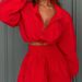 FD2240 Women's Fashionable Elegant Lapel Long Sleeved Top Shorts Set Style Autumn New_ecoleips.com