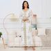 Women's Clothing New Style Gold Stamped Muslim Long Skirt Dubai Tourism Dress Dress_ecoleips.com