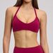 Gym Top Women Hanging Neck Sports Bra Running Push Up Yoga Bra Breathable Sports Underwear Women Fitness Bra Workout Top Women_ecoleips.com