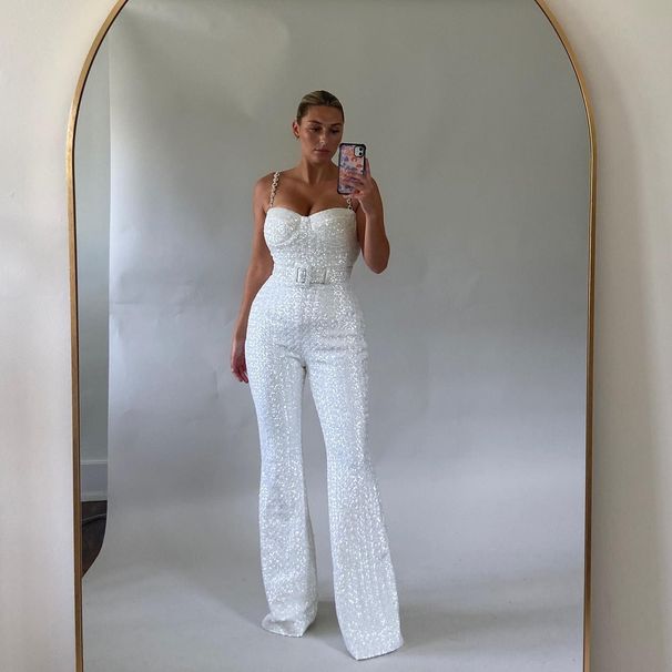 Women's Clothing Fashion Sexy Chain Belt Sequin Dress Women_ecoleips.com