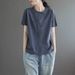 Solid Color Short-Sleeve T-Shirt 2026 Women's Top, Korean Style Summer Loose Trendy Ins Short-Sleeve Women's Design_ecoleips.com